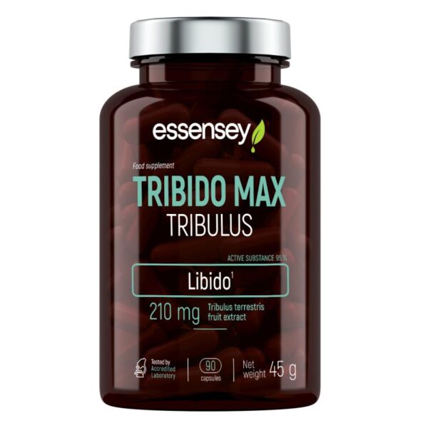 Adaptogeen TREC ESSENSEY TRIBIDO MAX TRIBULUS 90 kapslit