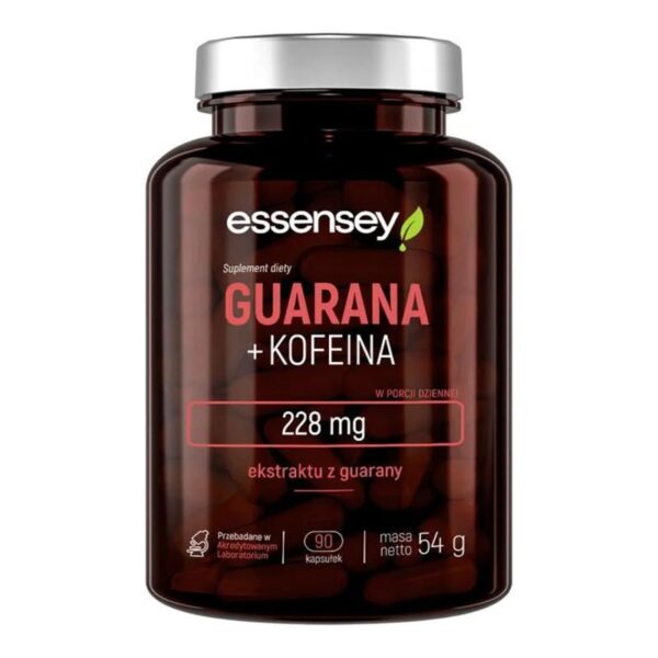 Energiakapslid TREC ESSENSEY GUARANA + CAFFEINE 90 kapslit