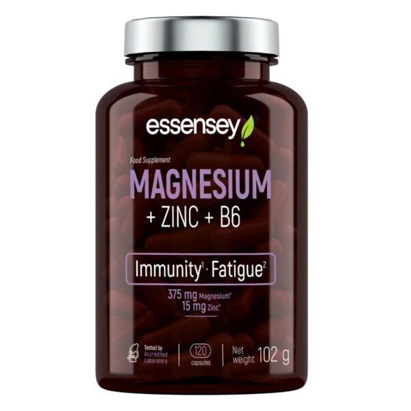 Magneesium TREC ESSENSEY MAGNESIUM+ZINC+B6 120 kapslit