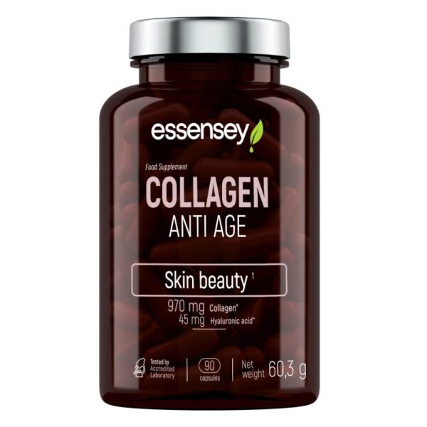 Mineraalikapslid liigestele ja nahale TREC ESSENSEY COLLAGEN ANTI AGE 90 kapslit