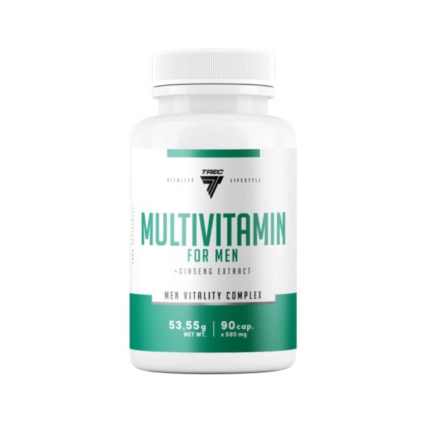 Multivitamiin meestele TREC MULTIVITAMIN FOR MEN 90 kapslit