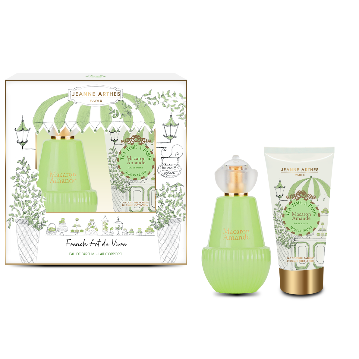 Kinkekomplekt FRENCH WAY OF LIFE Macaron Amande